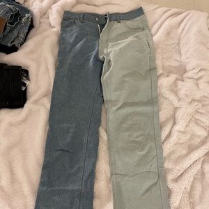 Nasty Gal two tone jean
